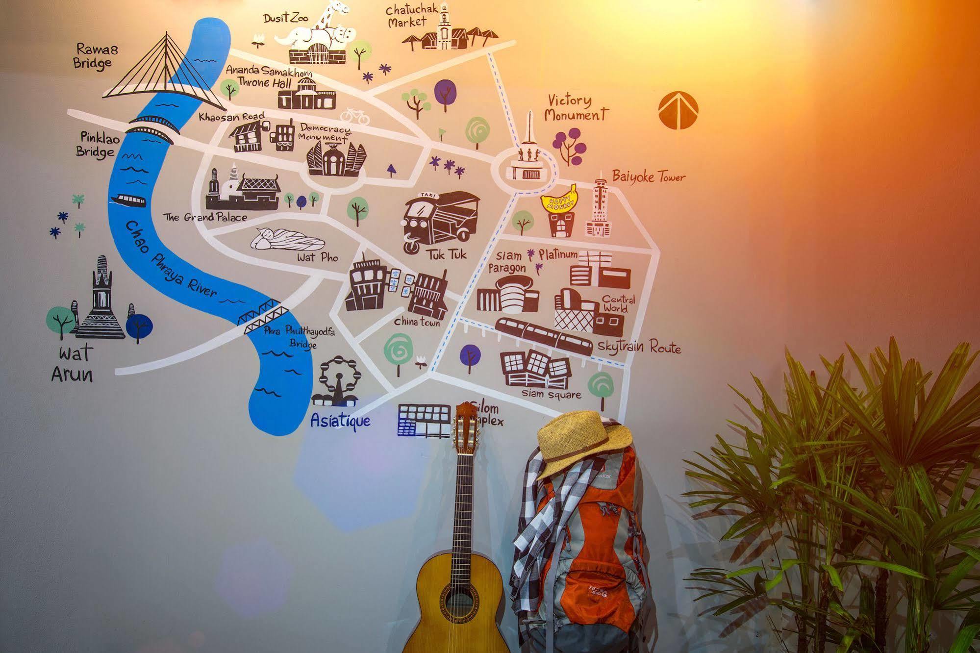 Happy Monkey Hostel Bangkok Ngoại thất bức ảnh
